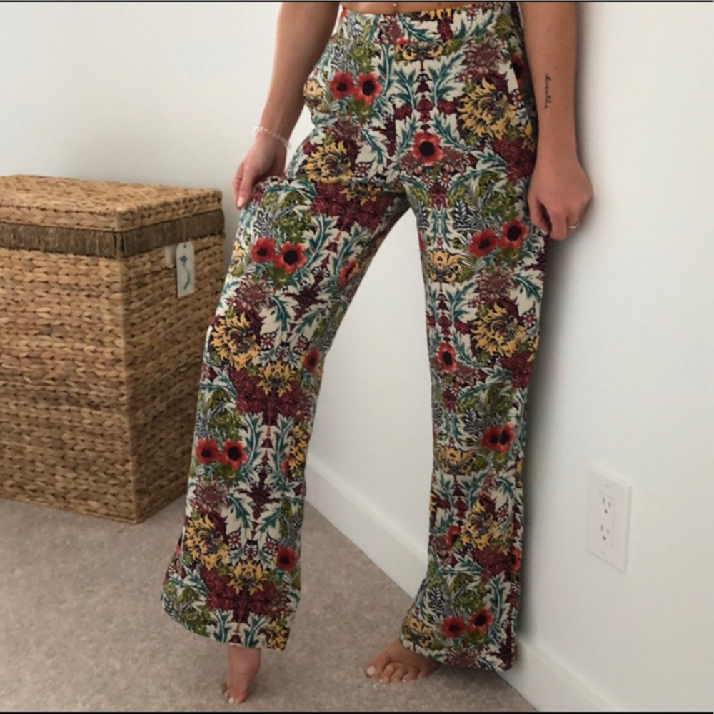 Top Shop floral pants